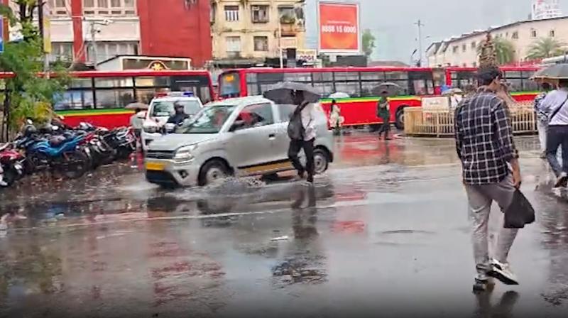 महाराष्ट्र: मुंबई समेत राज्य के कई हिस्सों में जोरदार बारिश, पालघर महाराष्ट्र: मुंबई समेत राज्य के कई हिस्सों में जोरदार बारिश, पालघर
