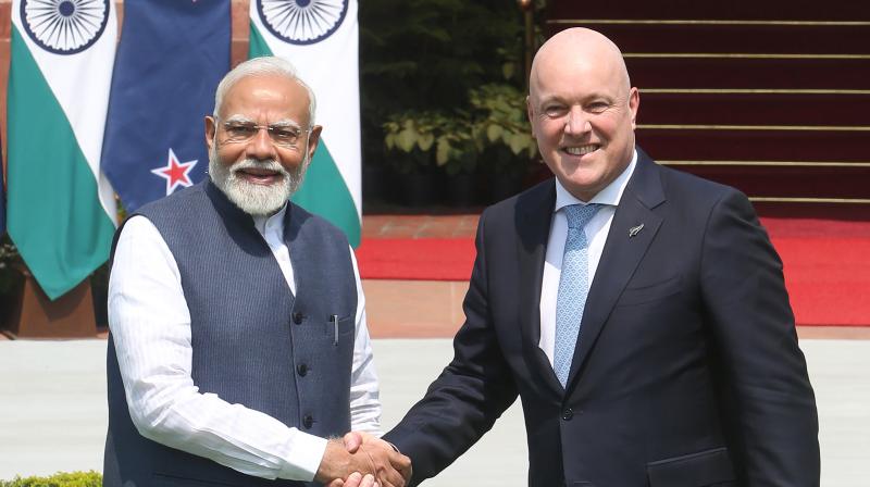 प्रधानमंत्री मोदी अगले सप्ताह करेंगे न्यूजीलैंड की पहली आधिकारिक यात्रा, पीएम क्रिस्टोफर लक्सन ने जताई खुशी प्रधानमंत्री मोदी अगले सप्ताह करेंगे न्यूजीलैंड की पहली आधिकारिक यात्रा, पीएम क्रिस्टोफर लक्सन ने जताई खुशी