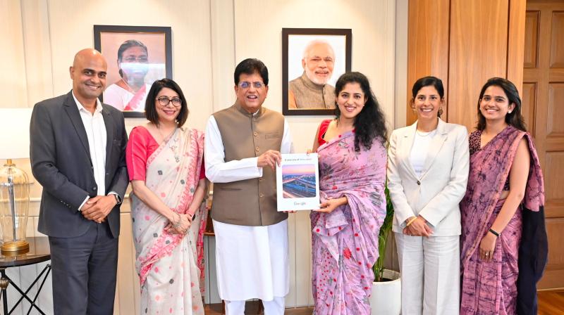 एआई और डिजिटल तकनीक एमएसएमई, स्टार्टअप और निर्यातकों को नई ताकत दे सकती है: पीयूष गोयल एआई और डिजिटल तकनीक एमएसएमई, स्टार्टअप और निर्यातकों को नई ताकत दे सकती है: पीयूष गोयल