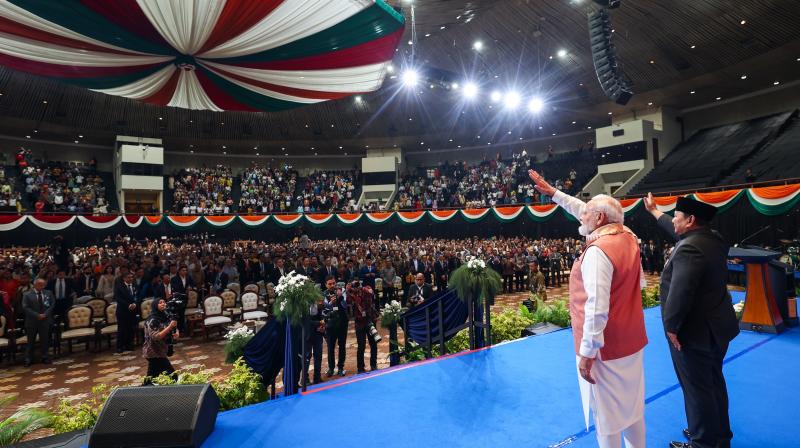 भारत की विकास यात्रा मतलब 1.4 अरब लोगों की आगे बढ़ती उम्मीदें: पीएम मोदी भारत की विकास यात्रा मतलब 1.4 अरब लोगों की आगे बढ़ती उम्मीदें: पीएम मोदी