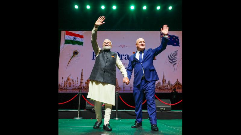 पीएम लक्सन ने भारत और न्यूजीलैंड के बीच एफटीए आधारित नई डील का किया ऐलान पीएम लक्सन ने भारत और न्यूजीलैंड के बीच एफटीए आधारित नई डील का किया ऐलान