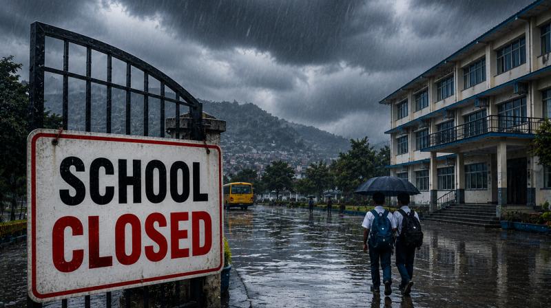 देहरादून: भारी बारिश की चेतावनी के बीच 20 जुलाई को कक्षा 1 से 12 तक सभी स्कूल बंद देहरादून: भारी बारिश की चेतावनी के बीच 20 जुलाई को कक्षा 1 से 12 तक सभी स्कूल बंद