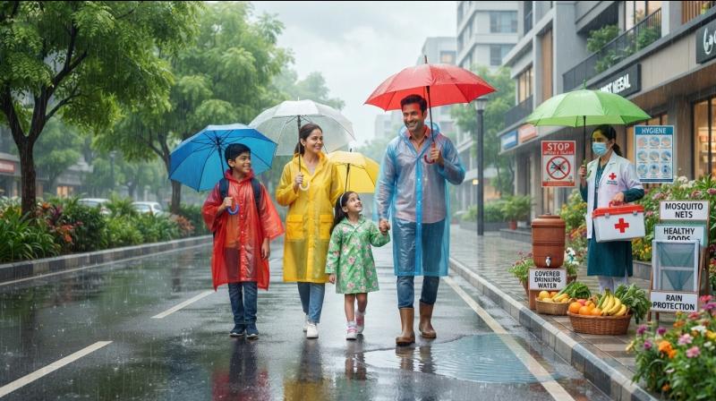बारिश के मौसम में सेहत और सुरक्षा का ख्याल कैसे रखें? जानें जरूरी हेल्थ टिप्स बारिश के मौसम में सेहत और सुरक्षा का ख्याल कैसे रखें? जानें जरूरी हेल्थ टिप्स