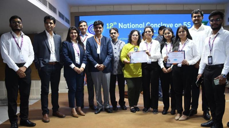 वाराणसी में आयोजित राष्ट्रीय 5एस कॉन्क्लेव में अदाणी इलेक्ट्रिसिटी का शानदार प्रदर्शन, कई श्रेणियों में जीते सर्वोच्च सम्मान वाराणसी में आयोजित राष्ट्रीय 5एस कॉन्क्लेव में अदाणी इलेक्ट्रिसिटी का शानदार प्रदर्शन, कई श्रेणियों में जीते सर्वोच्च सम्मान