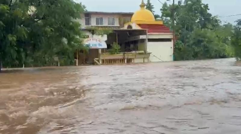 गुजरात: भारी बारिश की वजह से कई जिलों में नदियां ऊफनाई, कावेरी नदी का जलस्तर 27 फीट तक पहुंचा गुजरात: भारी बारिश की वजह से कई जिलों में नदियां ऊफनाई, कावेरी नदी का जलस्तर 27 फीट तक पहुंचा
