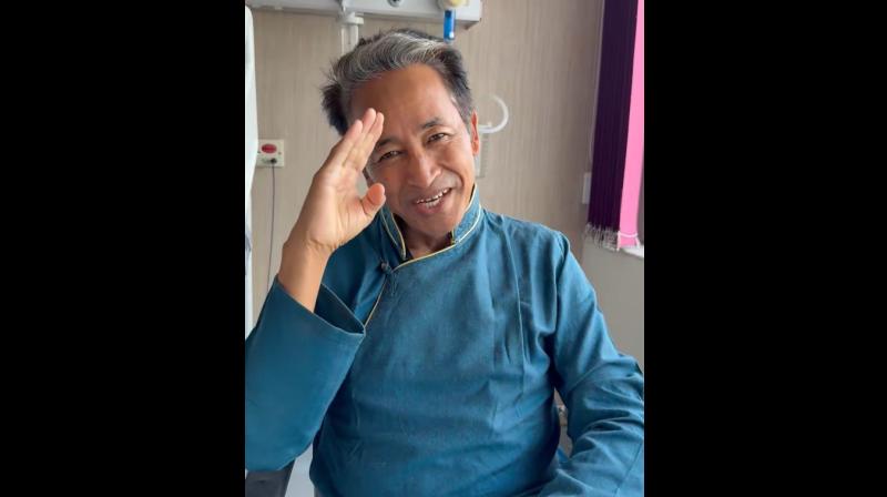 सोनम वांगचुक को अस्पताल से मिली छुट्टी, बोले- काफी बेहतर महसूस कर रहा हूं सोनम वांगचुक को अस्पताल से मिली छुट्टी, बोले- काफी बेहतर महसूस कर रहा हूं