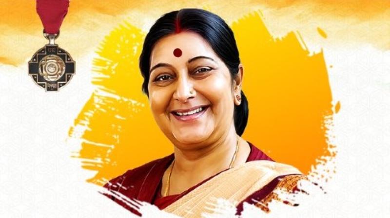 मुख्यमंत्रियों ने पुण्यतिथि पर पूर्व विदेश मंत्री सुषमा स्वराज को मुख्यमंत्रियों ने पुण्यतिथि पर पूर्व विदेश मंत्री सुषमा स्वराज को