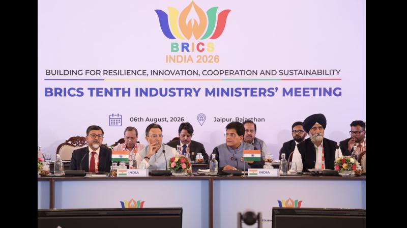 ब्रिक्स देशों के पास विनिर्माण क्षमता बढ़ाने और मजबूत सप्लाई चेन विकसित करने का सुनहरा अवसर: पीयूष गोयल ब्रिक्स देशों के पास विनिर्माण क्षमता बढ़ाने और मजबूत सप्लाई चेन विकसित करने का सुनहरा अवसर: पीयूष गोयल