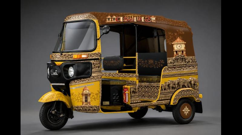 गुजरात : जीएसएफसी वडनगर के ऑटो रिक्शा को हेरिटेज थीम वाले डिजाइन से सजाएगा गुजरात : जीएसएफसी वडनगर के ऑटो रिक्शा को हेरिटेज थीम वाले डिजाइन से सजाएगा