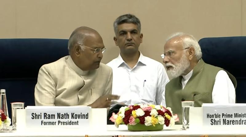 'रामनाथ कोविंद की आत्मकथा लोकतंत्र और समाज के लिए धरोहर बनेगी', पीएम 'रामनाथ कोविंद की आत्मकथा लोकतंत्र और समाज के लिए धरोहर बनेगी', पीएम