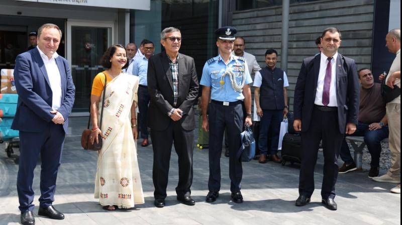 रक्षा सचिव राजेश कुमार सिंह दो दिवसीय दौरे पर आर्मेनिया पहुंचे, रक्षा रक्षा सचिव राजेश कुमार सिंह दो दिवसीय दौरे पर आर्मेनिया पहुंचे, रक्षा