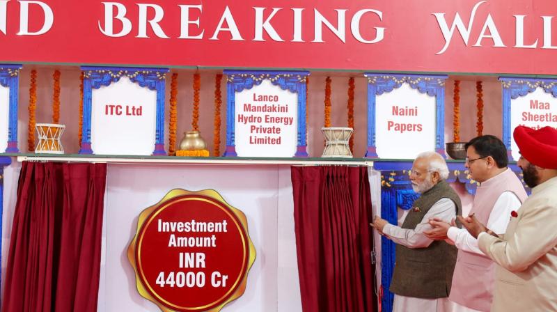 उत्तराखंड ग्लोबल इन्वेस्टर्स समिट 2023: रियल एस्टेट सेक्टोरल सत्र के दौरान कई कंपनियों के साथ एमओयू साइन किये गए। उत्तराखंड ग्लोबल इन्वेस्टर्स समिट 2023: रियल एस्टेट सेक्टोरल सत्र के दौरान कई कंपनियों के साथ एमओयू साइन किये गए।