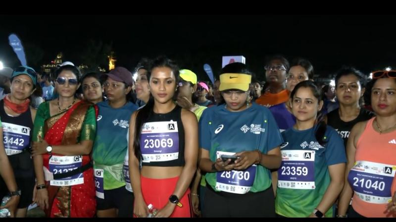 हैदराबाद मैराथन में 3,000 से ज्यादा धावकों ने लिया हिस्सा हैदराबाद मैराथन में 3,000 से ज्यादा धावकों ने लिया हिस्सा