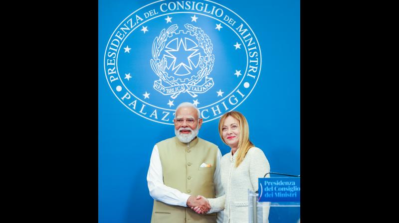 पीएम मोदी ने इटली की सबसे लंबे समय तक पीएम रहने पर मेलोनी को दी बधाई, पीएम मोदी ने इटली की सबसे लंबे समय तक पीएम रहने पर मेलोनी को दी बधाई,