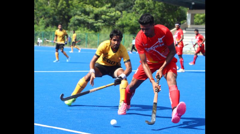 सीनियर पुरुष इंटर-डिपार्टमेंट हॉकी: आरएसपीबी ने टीएनपी को 12-1 से सीनियर पुरुष इंटर-डिपार्टमेंट हॉकी: आरएसपीबी ने टीएनपी को 12-1 से