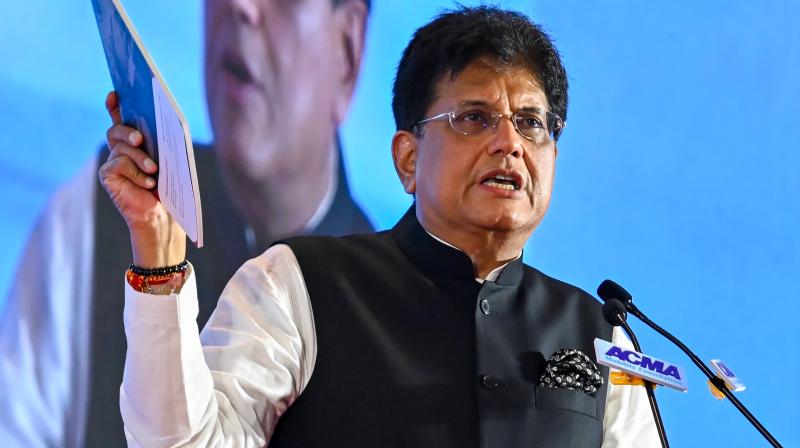 पीयूष गोयल ने ब्रिक्स देशों से बाजारों को खोलने और निर्बाध व्यापार पीयूष गोयल ने ब्रिक्स देशों से बाजारों को खोलने और निर्बाध व्यापार