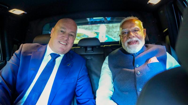 भारत के साथ एफटीए को न्यूजीलैंड की संसद से मंजूरी मिलने पर पीएम लक्सन भारत के साथ एफटीए को न्यूजीलैंड की संसद से मंजूरी मिलने पर पीएम लक्सन