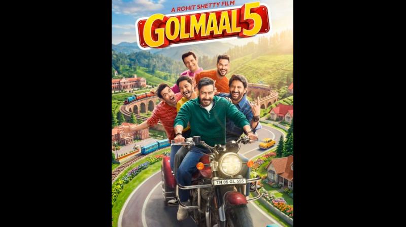 फिर लौट रही है अजय देवगन की आइकॉनिक टोली, 'गोलमाल 5' इस दिन होगी रिलीज फिर लौट रही है अजय देवगन की आइकॉनिक टोली, 'गोलमाल 5' इस दिन होगी रिलीज