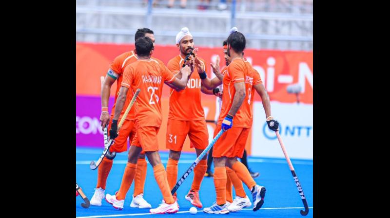 एशियन गेम्स: भारतीय पुरुष हॉकी टीम ने इंडोनेशिया को 13-1 से हराया, एशियन गेम्स: भारतीय पुरुष हॉकी टीम ने इंडोनेशिया को 13-1 से हराया,
