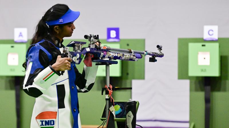 एशियन गेम्स 2026: 10 मीटर एयर राइफल मिक्स्ड टीम इवेंट में मेडल से एशियन गेम्स 2026: 10 मीटर एयर राइफल मिक्स्ड टीम इवेंट में मेडल से
