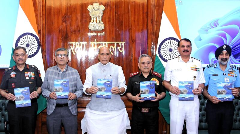 रक्षा मंत्री ने जारी किया डिफेंस फोर्सेज विजन 2047: भविष्य के लिए तैयार भारतीय सेना का रोडमैप