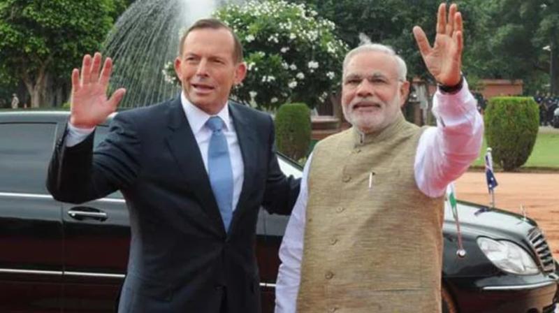 टोनी एबॉट ने पीएम मोदी के नेतृत्व की सराहना की, बोले- उन्होंने खुद को सत्ता के घमंड से दूर रखा टोनी एबॉट ने पीएम मोदी के नेतृत्व की सराहना की, बोले- उन्होंने खुद को सत्ता के घमंड से दूर रखा