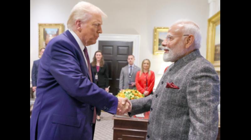 व्हाइट हाउस ने ईरान संकट पर पीएम मोदी और ट्रंप की बातचीत की सराहना की व्हाइट हाउस ने ईरान संकट पर पीएम मोदी और ट्रंप की बातचीत की सराहना की