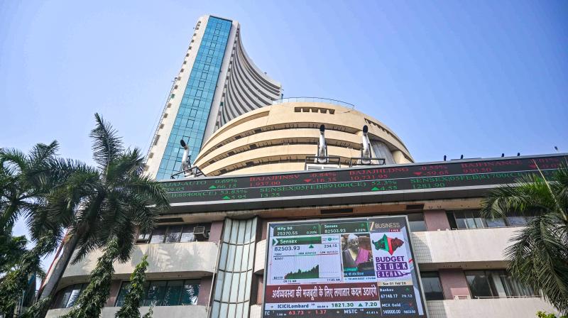 मध्यपूर्व में तनाव कम होने से भारतीय शेयर बाजार में तेजी, सेंसेक्स 918 अंक उछला मध्यपूर्व में तनाव कम होने से भारतीय शेयर बाजार में तेजी, सेंसेक्स 918 अंक उछला