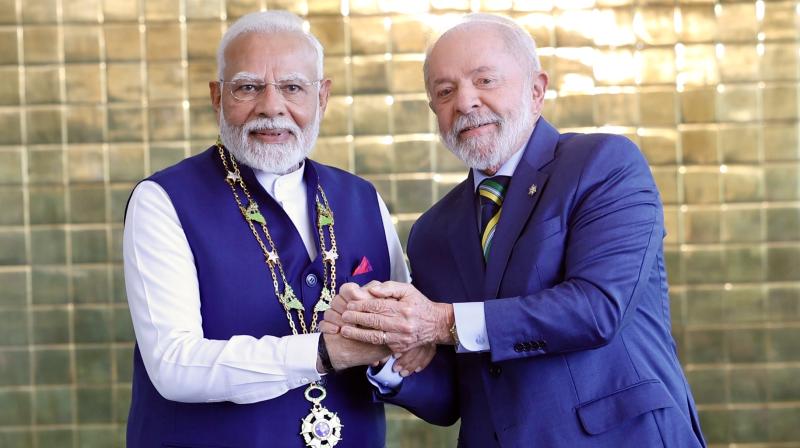 ब्राजील के राष्ट्रपति लूला के भारत दौरे से गहरे होंगे संबंध, आर्थिक-रणनीतिक साझेदारी बढ़ेगी: एक्सपर्ट (आईएएनएस इंटरव्यू) ब्राजील के राष्ट्रपति लूला के भारत दौरे से गहरे होंगे संबंध, आर्थिक-रणनीतिक साझेदारी बढ़ेगी: एक्सपर्ट (आईएएनएस इंटरव्यू)