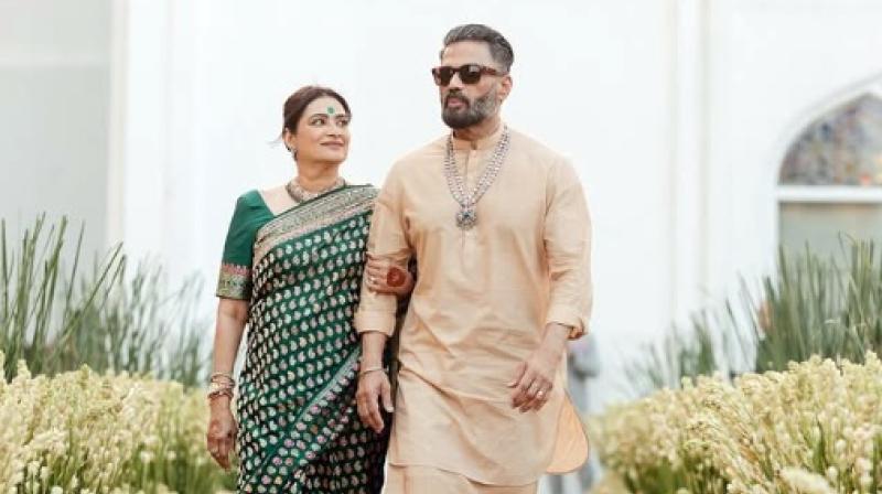 'कुछ रिश्तों को शब्दों की जरूरत नहीं होती', बहन के जन्मदिन पर इमोशनल हुए सुनील शेट्टी