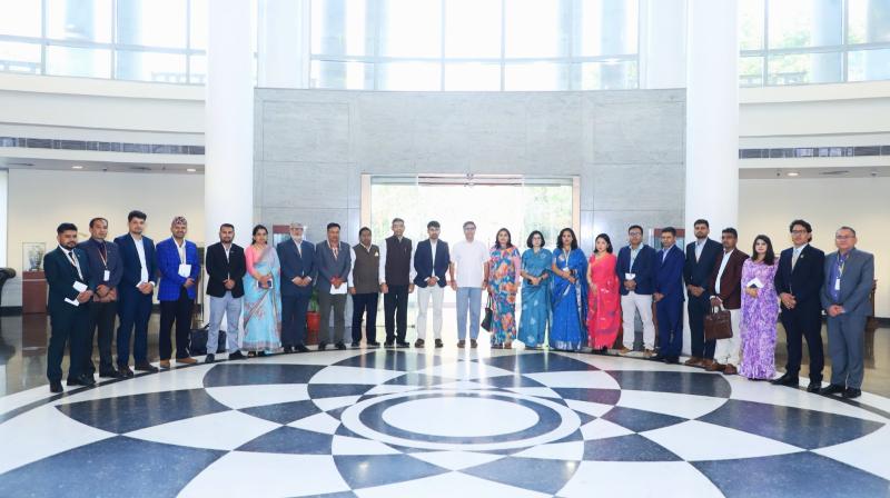 नेपाल के पत्रकारों के समूह ने भारत के विदेश सचिव विक्रम मिस्री से की मुलाकात नेपाल के पत्रकारों के समूह ने भारत के विदेश सचिव विक्रम मिस्री से की मुलाकात