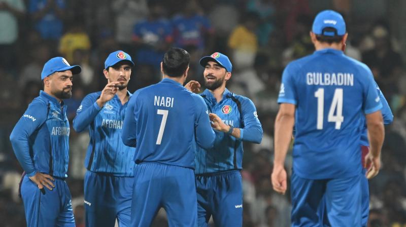 टी20 वर्ल्ड कप: नबी ने 7 रन देकर निकाले 4 विकेट, शानदार जीत के साथ अफगानिस्तान का अभियान समाप्त टी20 वर्ल्ड कप: नबी ने 7 रन देकर निकाले 4 विकेट, शानदार जीत के साथ अफगानिस्तान का अभियान समाप्त
