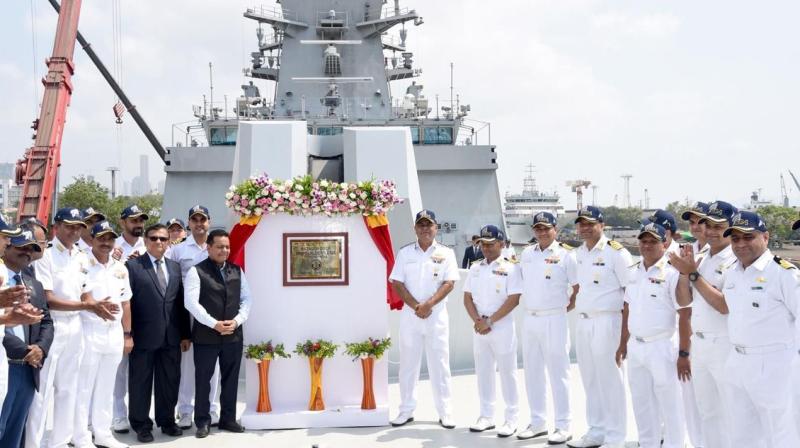 भारतीय नौसेना को मिला नया स्टील्थ फ्रिगेट ‘महेंद्रगिरि’, आत्मनिर्भर भारत को मिली बड़ी ताकत भारतीय नौसेना को मिला नया स्टील्थ फ्रिगेट ‘महेंद्रगिरि’, आत्मनिर्भर भारत को मिली बड़ी ताकत