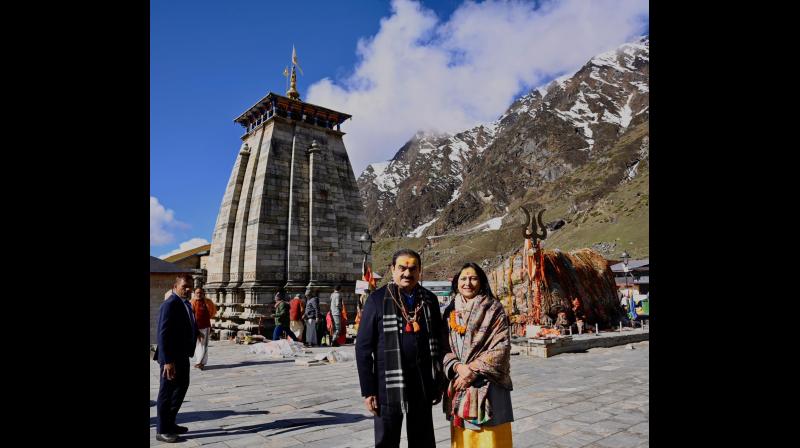 विश्व श्रमिक दिवस पर केदारनाथ धाम पहुंचे गौतम अदाणी, नई पहल ‘अपनी विश्व श्रमिक दिवस पर केदारनाथ धाम पहुंचे गौतम अदाणी, नई पहल ‘अपनी