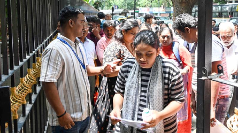 नीट यूजी परीक्षा: 551 शहरों में 22.79 लाख से अधिक उम्मीदवार परीक्षा नीट यूजी परीक्षा: 551 शहरों में 22.79 लाख से अधिक उम्मीदवार परीक्षा
