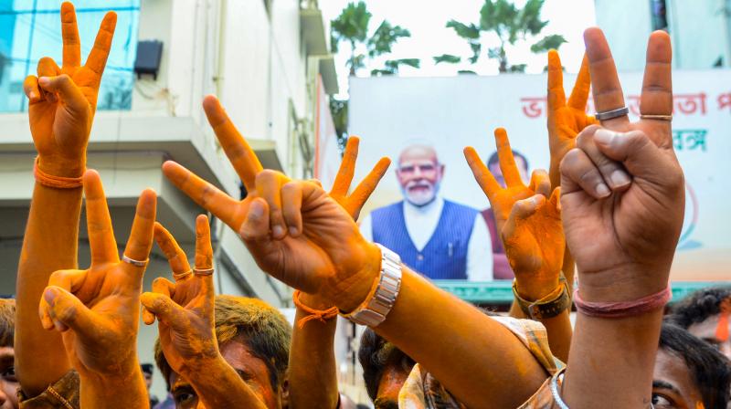 विधानसभा उपचुनाव: गुजरात, नागालैंड और त्रिपुरा में भाजपा उम्मीदवार जीते, बारामती से सुनेत्रा पवार आगे