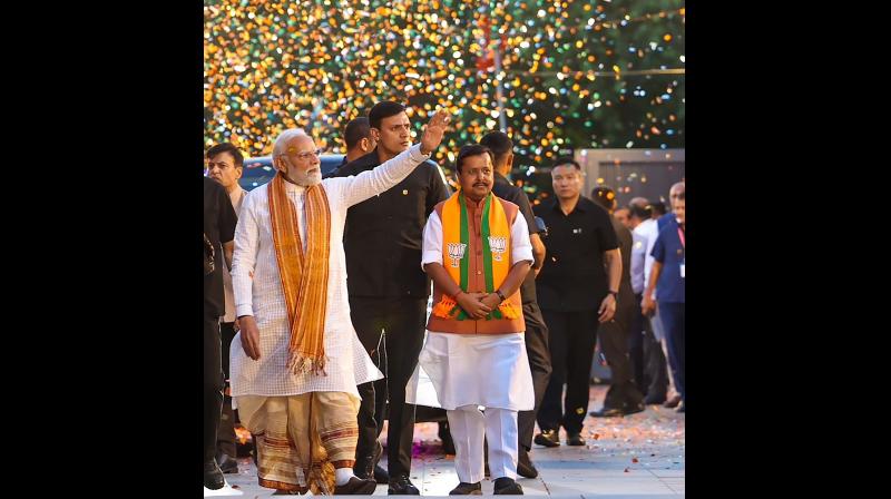भारतीय अमेरिकियों ने बंगाल में भाजपा की जीत का किया स्वागत भारतीय अमेरिकियों ने बंगाल में भाजपा की जीत का किया स्वागत