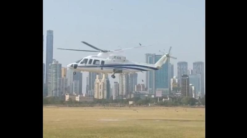 मुंबई: उपमुख्यमंत्री एकनाथ शिंदे का हेलीकॉप्टर रास्ता भटका, पायलट की सूझबूझ से सुरक्षित लैंडिंग मुंबई: उपमुख्यमंत्री एकनाथ शिंदे का हेलीकॉप्टर रास्ता भटका, पायलट की सूझबूझ से सुरक्षित लैंडिंग