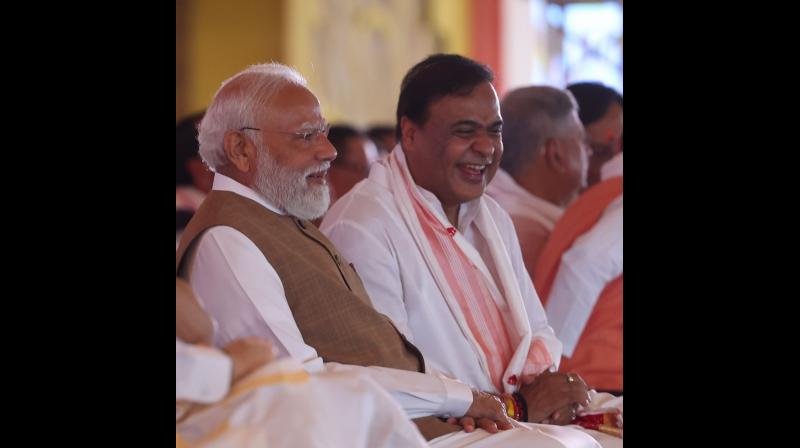 पीएम मोदी ने हिमंता सरमा को सीएम बनने पर दी बधाई, बताया बेहतरीन पीएम मोदी ने हिमंता सरमा को सीएम बनने पर दी बधाई, बताया बेहतरीन