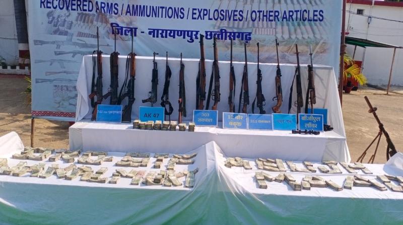 छत्तीसगढ़: नक्सल प्रभावित नारायणपुर में 1 करोड़ रुपए से अधिक नकदी और छत्तीसगढ़: नक्सल प्रभावित नारायणपुर में 1 करोड़ रुपए से अधिक नकदी और