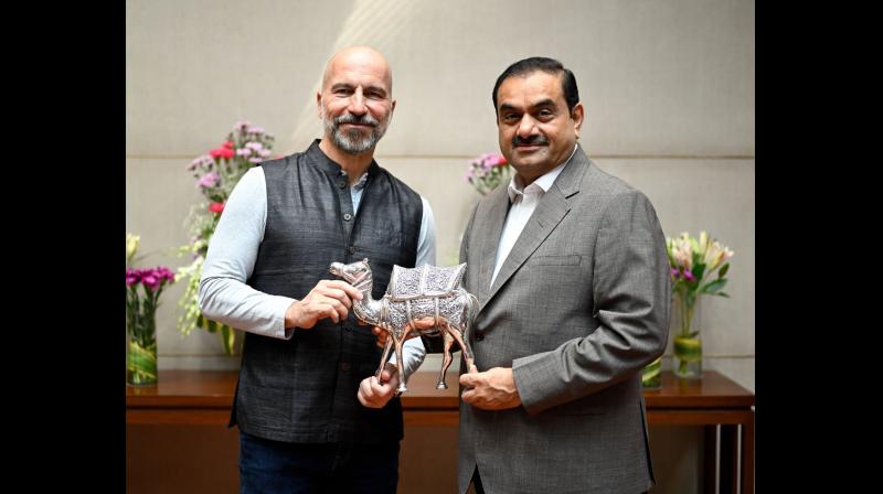 उबर, अदाणी समूह के साथ मिलकर भारत में अपना पहला डेटा सेंटर लॉन्च करेगी