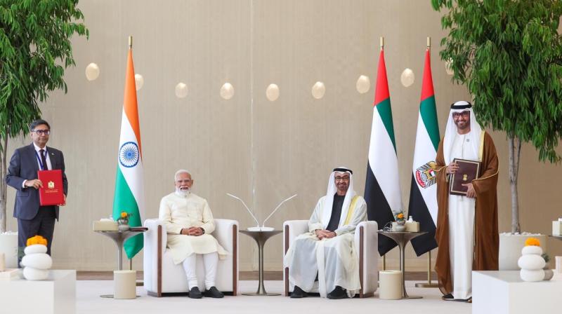 पीएम मोदी के दौरे से भारत-यूएई के रिश्तों को मिली नई मजबूती, ऊर्जा सुरक्षा को बड़ा फायदा: एमईए पीएम मोदी के दौरे से भारत-यूएई के रिश्तों को मिली नई मजबूती, ऊर्जा सुरक्षा को बड़ा फायदा: एमईए