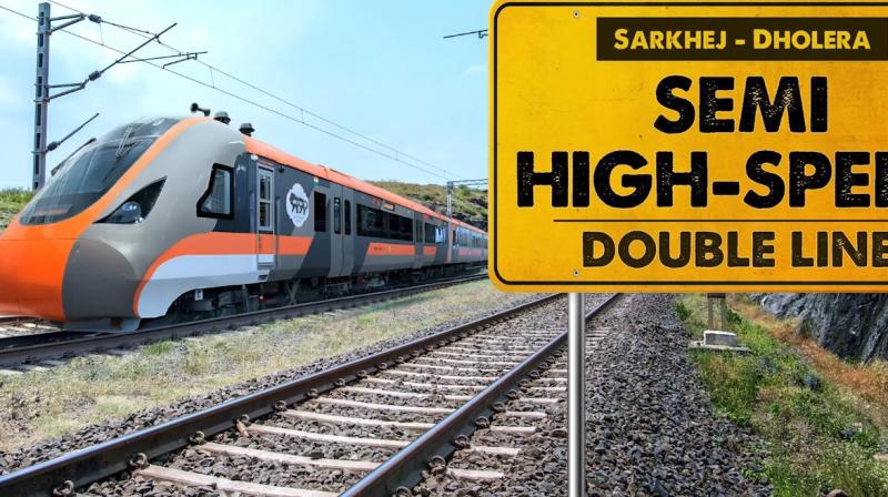 दुनिया में पहली बार ब्रॉड गेज ट्रैक पर दौड़ेगी सेमी हाई-स्पीड ट्रेन, दुनिया में पहली बार ब्रॉड गेज ट्रैक पर दौड़ेगी सेमी हाई-स्पीड ट्रेन,
