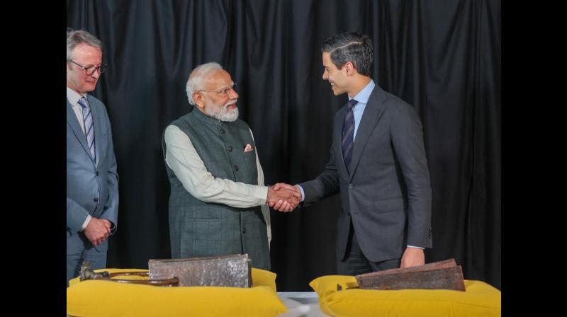 11वीं सदी के चोल ताम्रपत्र नीदरलैंड से भारत वापस लाए जाएंगे: पीएम मोदी 11वीं सदी के चोल ताम्रपत्र नीदरलैंड से भारत वापस लाए जाएंगे: पीएम मोदी