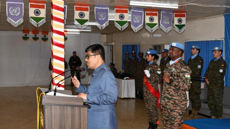 लेबनान: भारतीय सेना की बटालियन के योगदान को यूएनआईएफआईएल ने दिया लेबनान: भारतीय सेना की बटालियन के योगदान को यूएनआईएफआईएल ने दिया