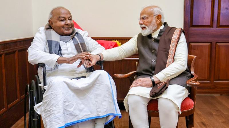 प्रधानमंत्री मोदी ने एचडी देवेगौड़ा को दी जन्मदिन की बधाई, राष्ट्र प्रधानमंत्री मोदी ने एचडी देवेगौड़ा को दी जन्मदिन की बधाई, राष्ट्र