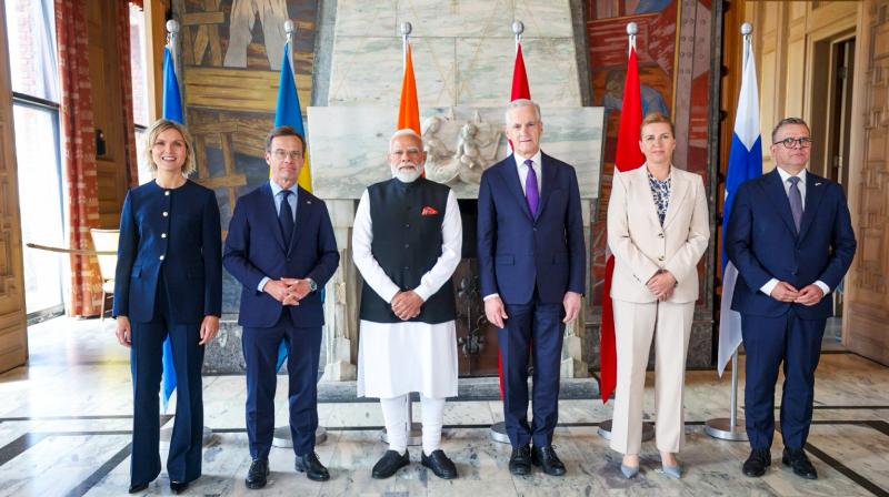 व्यापार समझौतों से भारत-नॉर्डिक देशों के साथ संबंधों में नए स्वर्णिम व्यापार समझौतों से भारत-नॉर्डिक देशों के साथ संबंधों में नए स्वर्णिम