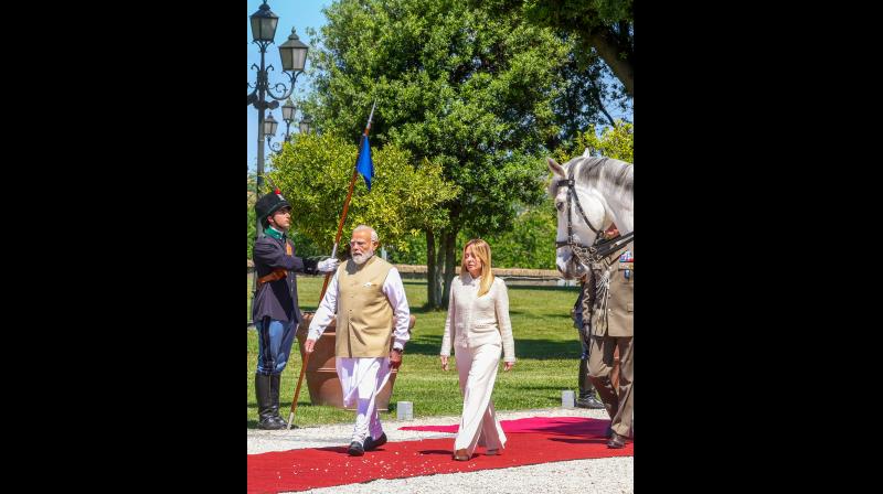 इटली-भारत के संबंधों को अपग्रेड करते हुए हम स्पेशल स्ट्रैटेजिक पार्टनरशिप की घोषणा करते हैं: पीएम मोदी इटली-भारत के संबंधों को अपग्रेड करते हुए हम स्पेशल स्ट्रैटेजिक पार्टनरशिप की घोषणा करते हैं: पीएम मोदी