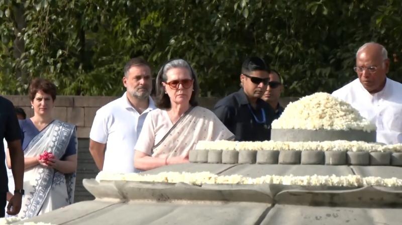 राजीव गांधी की पुण्यतिथि: राहुल-प्रियंका-सोनिया गांधी और खड़गे ने दी राजीव गांधी की पुण्यतिथि: राहुल-प्रियंका-सोनिया गांधी और खड़गे ने दी