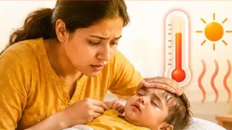 भीषण गर्मी में बच्चों को हीट स्ट्रोक का सबसे ज्यादा खतरा, घबराएं नहीं, इन बातों का रखें ध्यान भीषण गर्मी में बच्चों को हीट स्ट्रोक का सबसे ज्यादा खतरा, घबराएं नहीं, इन बातों का रखें ध्यान